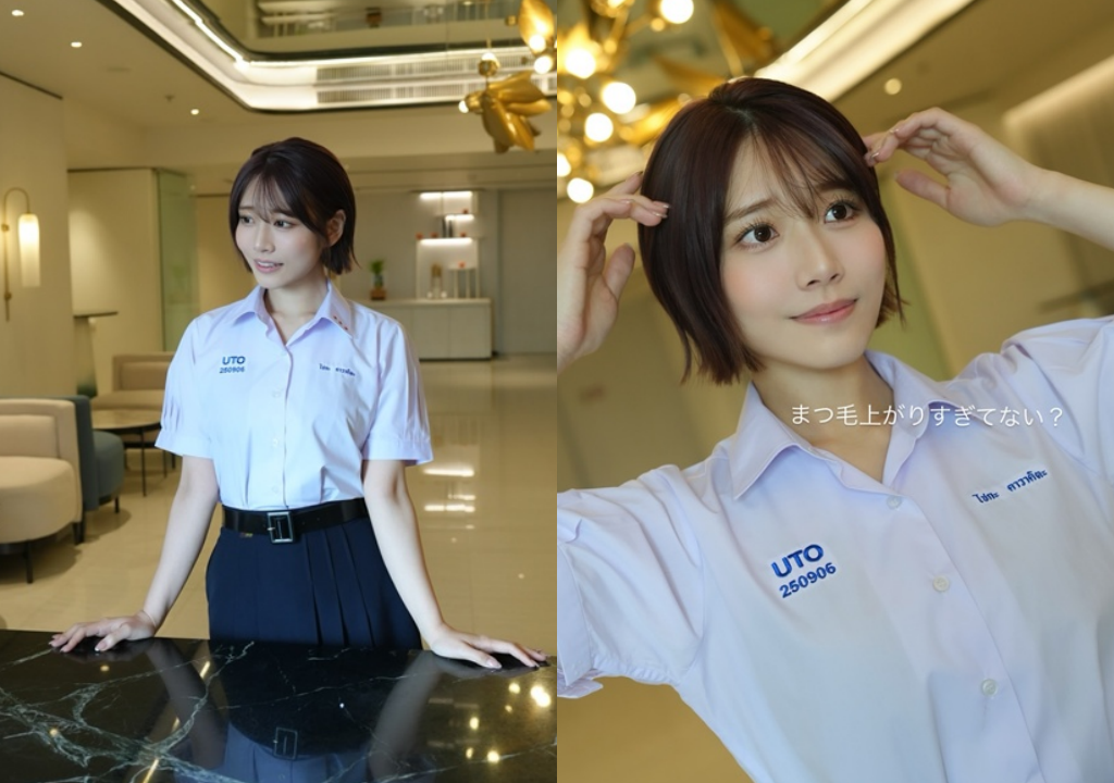 ไซกะ คาวาคิตะ ดารา AV ดัง ถ่ายแบบชุดนักเรียน คนซูมอกขวา เฉลยมีความหมายยังไง